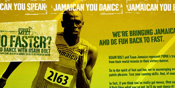 PUMA Asks: Who Faster than Bolt?